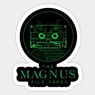 Magnus Owl tapes Sticker